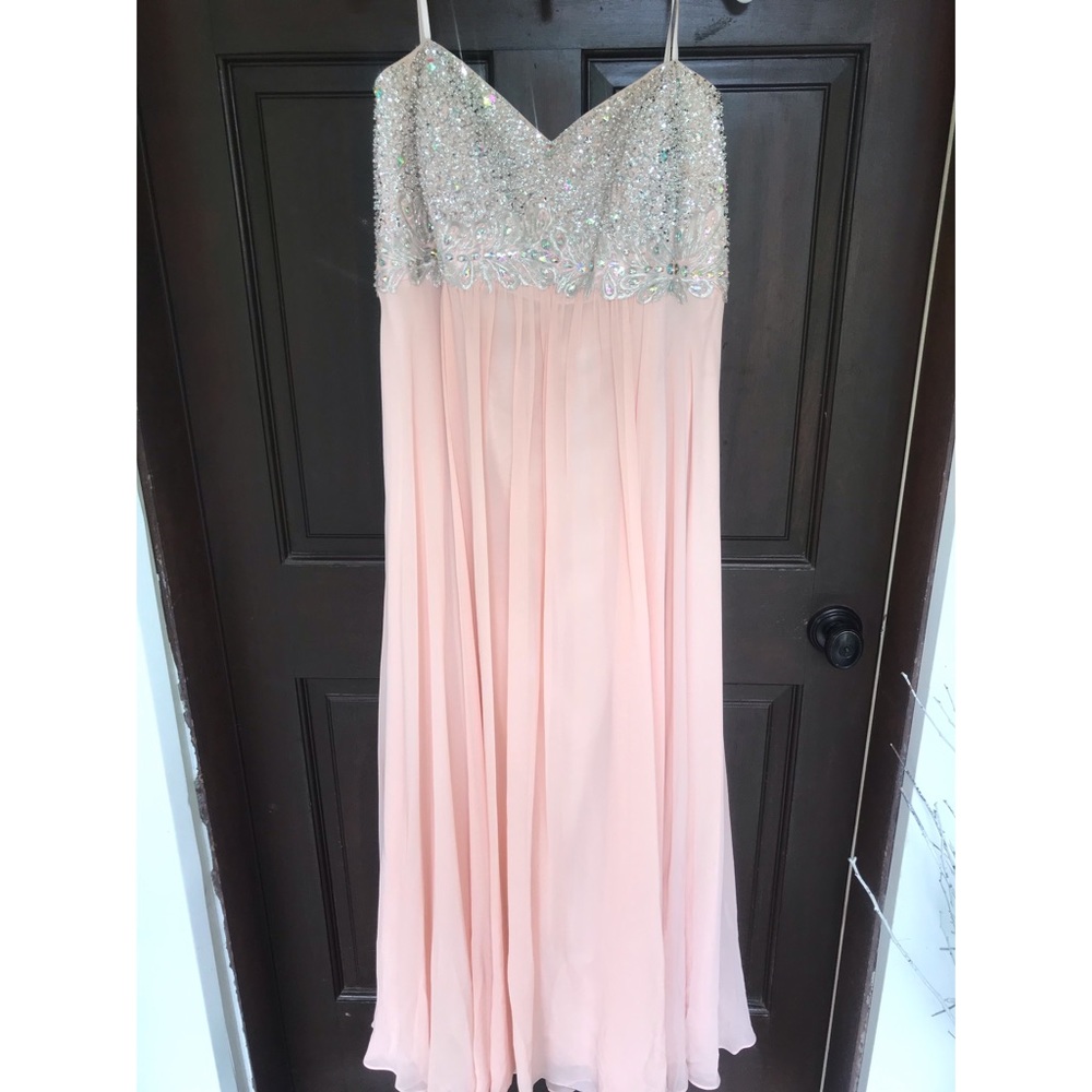 Brand New, Plus Size Strapless Prom Dress